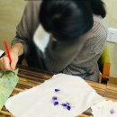 패브릭아트 수채화 이미지