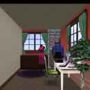 작은 이층집 이미지