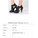 shirring open shoe/ black/ size230~235 이미지