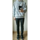 챔피온 후드티 후기. 오버핏 후드 코디 추천.