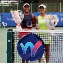 백다연 vs 박소현' DH 2차전, 복식은 백다연 승리. 시즌 국제대회 V2 [ITF 농협은행 고양] 이미지