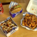 프라이즈 | 둔상동 수제버거 맛집 다운타우너 시그니처 아보카도버거 고구마프라이즈 후기