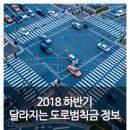 2018년 하반기 달라지는 도로 범칙금 정보 이미지