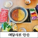 애담커피 | [안산샤브샤브]샐러드바에 스키야끼까지 즐길수 있는 가성비좋은 애담샤브 후기