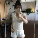 마시모헤어 | 몸매가 예뻐 보이는🤍 마시모두띠 텍스처 브이넥 티셔츠 후기