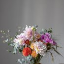 모루 꽃다발 이미지