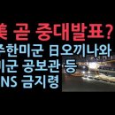 미국 발표 임박? 해외 공보관 SNS 금지령..주한미군과 오키나와 꼭 집었다. 한국엔 새로운 공보업무관 공모 ﻿성창경TV 이미지