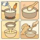 반려견 수제 간식 만들기 | 반려견 수제간식 강아지 코티지 치즈 만들기
