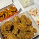 멕시카나치킨화정점 | 멕시카나 치킨 신메뉴 / 뿌리새우치킨 + 어니언링 후기