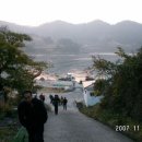 버스정류장 : 고경초중교앞 | [스크랩] 2007년 11월 24~25일 무박 사량도 사진 후기...^^