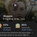 로이메디 | 영화 웨폰(Weapons, 2025) 정보 후기 리뷰 평점 쿠키영상 추천 왜폰 워폰