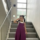 아프리콧스튜디오 아기 오버롤 오렌 점프수트 120사이즈 후기
