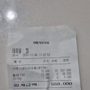 2022년 11월 6일 백두대간 4차 찬조내역 이미지