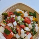 풍요로운푸드법인 | [파주농장 일기] 제헌절 휴일, 직접 수확한 토마토와 들깻잎으로 만든 '토마토 마리네이드'로 차린...