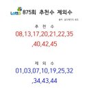 875회 로또방 예상수 이미지