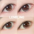 스윗먼스(SWEET MONTH) | 렌블링 축고정 렌즈 글로미 전색상[민트블루,스윗핑크,스윗그레이,스윗브라운] 착용 후기