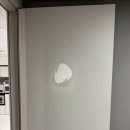 한라비발디(구 파렌하이트) | 천안 인테리어 필름 아산 한라비발디스마트밸리 부서진 문 원상복구 페인티드우드 PTW14 시공 후기