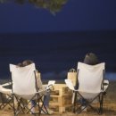 커피라떼아트 야간 이미지