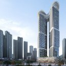 해운대구 중동 제일장로교회 부지 재개발 조감도 이미지