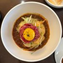 장수밀면점 | 샤로수길 점심｜안녕부산｜육회비빔밀면, 물밀면