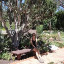 바다가 보이는 정원 이미지