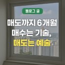 연이음부동산중개사무소 | [아파트투자후기] 매도까지 6개월! 매수는 기술, 매도는 예술