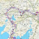 안흥진 13.6Km 남겨두고(금북정맥 16구간; 모래기재~퇴비산~유득재~도루개사거리~88m봉~쉰재~장재) 1 이미지