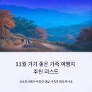충무약초 | 11월 가기 좋은 가족 여행지 추천 리스트