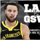 Los Angeles Lakers vs Golden State Warriors Full Game Highlights | Jan 27 이미지