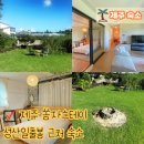 안성맞춤이동식주택 | 제주 성산 가족펜션 방3개 독채 쏭자스테이 후기 숙소 근처 가볼만한곳 TOP3