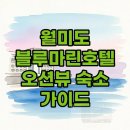 블루마린 | 월미도 블루마린호텔 오션뷰 객실 후기 인천 가성비 숙소 추천