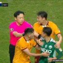 상대팀 선수 세게 쳐서 옐로카드 받고 경고누적으로 퇴장당한 이승우 이미지