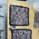 양말목 사각방석 만들기 이미지