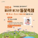 월산면 용구산 들꽃축제 도민일보