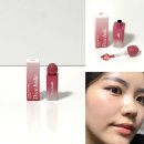워터홀릭 | 탕후루립 틴트 추천 [피치홀릭 워터 글로우 립 틴트] 02호 미드나잇로즈 발색