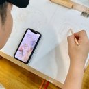 기초부터 완성까지, 색연필 스케치 이미지