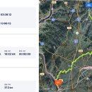 노성지맥37.2km-비산비야를 지나며 이미지