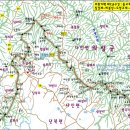 위천(보현)지맥 제7구간 - 내산정 삼거리에서 59번 도로까지 이미지