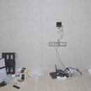 선감 | 스테이트 906동]55인치 아트월 콘크리트 무타공 중앙벽걸이 TV 시공 + 셋탑 2대 + PS5 게임기 설치 + 후기