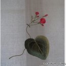 야생화 자수 이미지