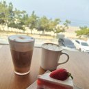 모카브레드 | [충남 보령] 대천 오션뷰 카페 모카브레드 인생 소금라떼와 생딸기 케이크를 만난 모카브레드 후기