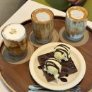 파파존스 속초점 | 속초 오션뷰 카페 우디 후기 | 등대 해수욕장 흑임자라떼 맛집