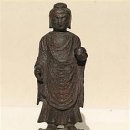 삼척 천은사 금동약사여래입상 이미지