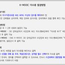 2024학년도 1학기 한국형 온라인 공개강좌(K-MOOC) 학점인정신청서 제출안내 이미지
