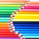 색연필로 그리는 풍경화 이미지