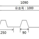 썬라이트,FRP썬라이트가격,썬라이트지붕,채광판,V250타입 생산판매(견적상담) 이미지