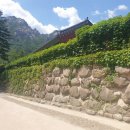 ＜신흥사 돌담＞소동파는 이번에도 내 설명을 귀담아듣지 않고 절집을 둘러싼 돌담을 가리키더니 이미지