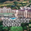 천안 소노벨 워터파크 오션어드벤쳐 가격 및 준비물 공유