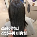 강남구청미용실 스테이뷰티, 톤다운 염색 유진 디자이너 선생님 후기