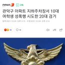 관악구 아파트 지하주차장서 10대 여학생 성폭행 시도한 20대 검거 이미지